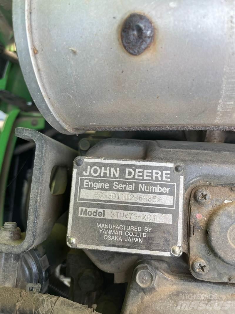 John Deere X950R Žacie stroje