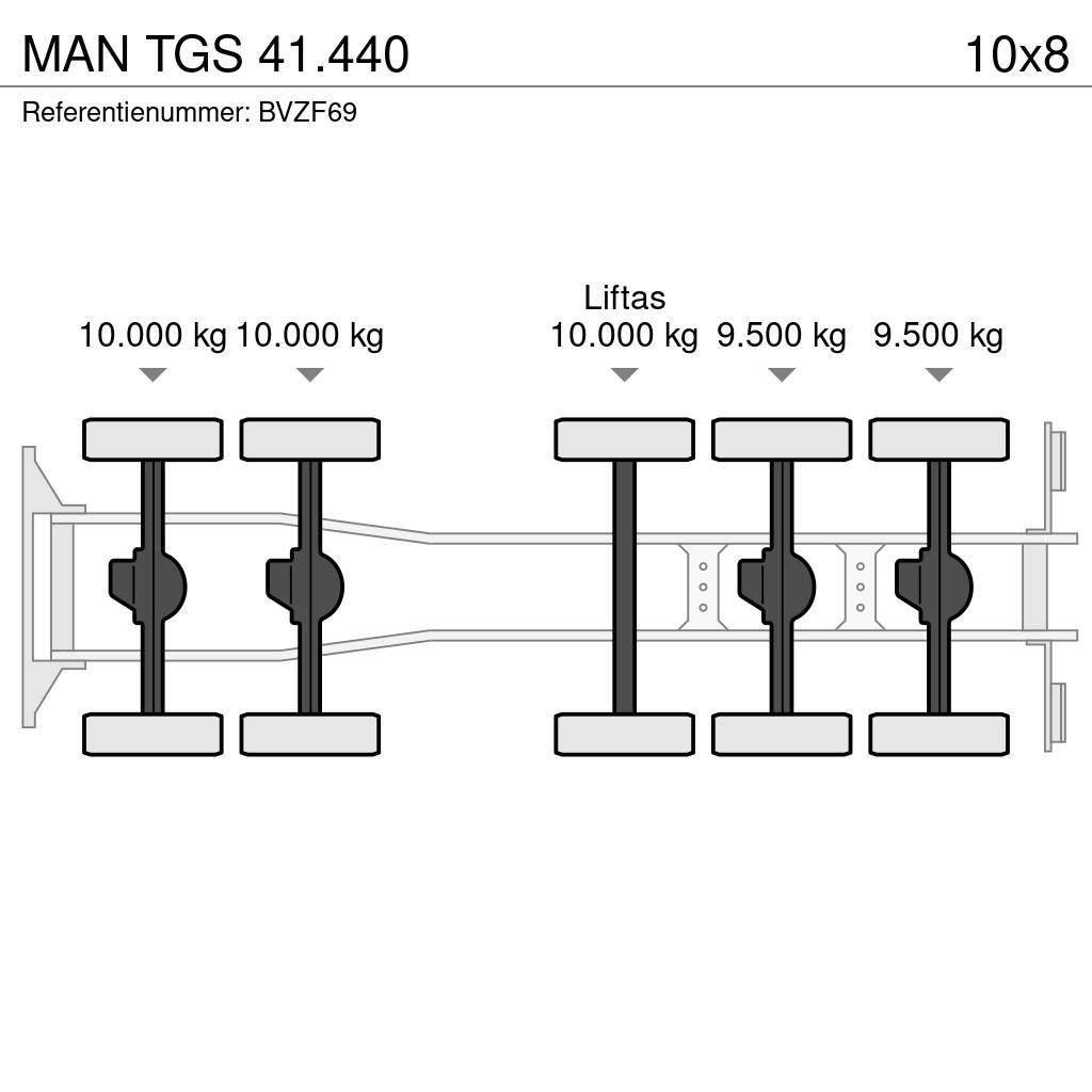 MAN TGS 41.440 Sklápače