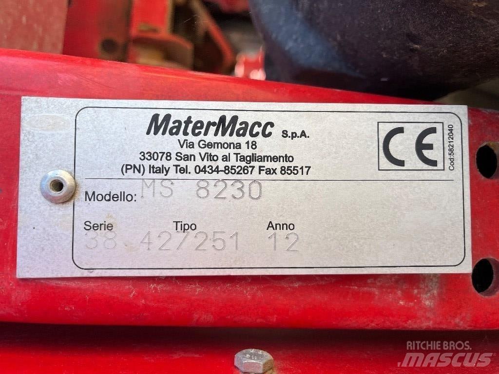 MaterMacc MS 8230 Presné sejačky