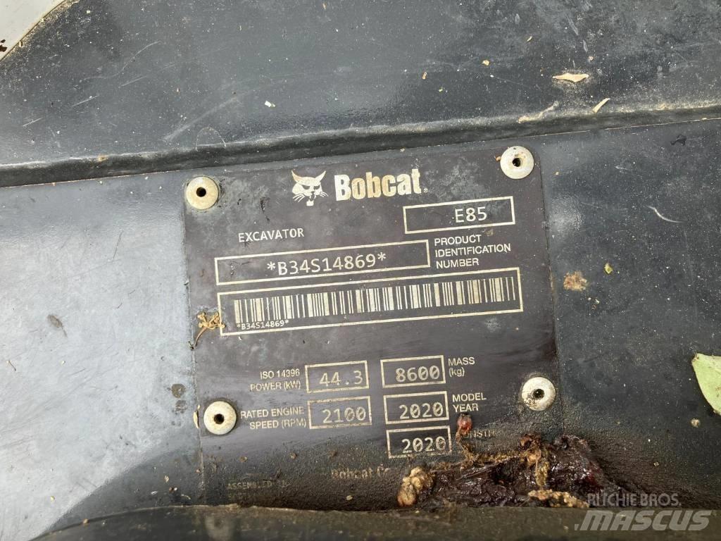 Bobcat E 85 Midi rýpadlá 7 t - 12 t