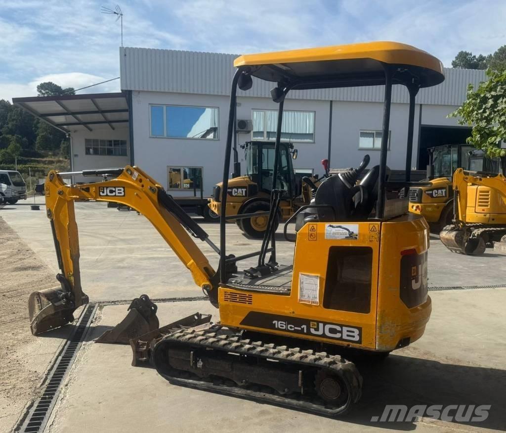 JCB 16 C-1 Mini rýpadlá < 7t