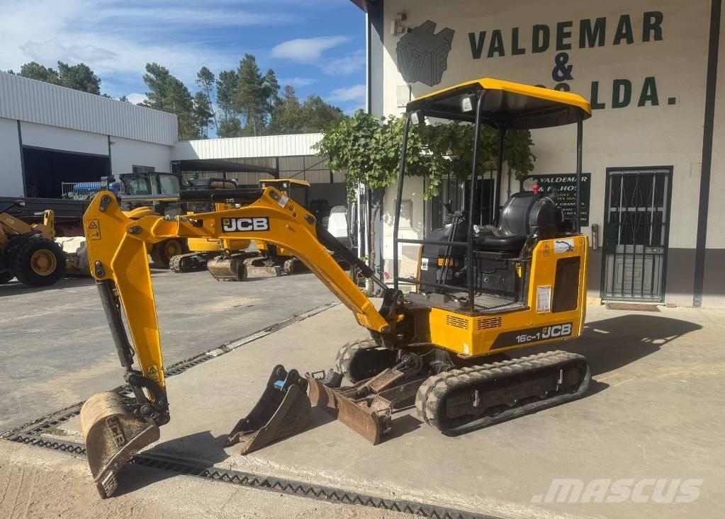 JCB 16 C-1 Mini rýpadlá < 7t