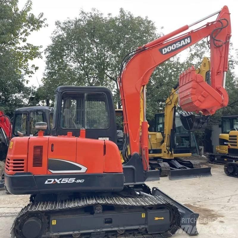Doosan DX 55-9C Mini rýpadlá < 7t