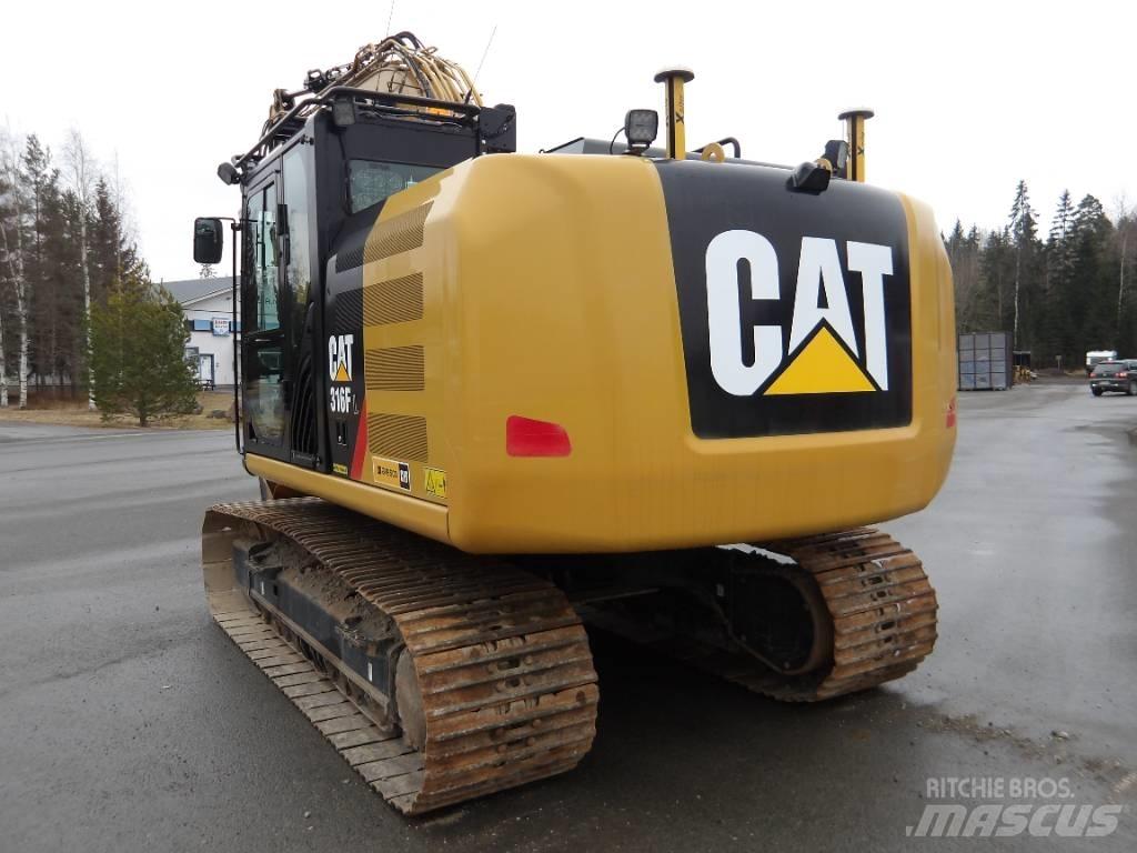 CAT 316 F Pásové rýpadlá