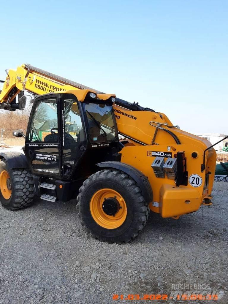JCB 540-140 Teleskopické manipulátory