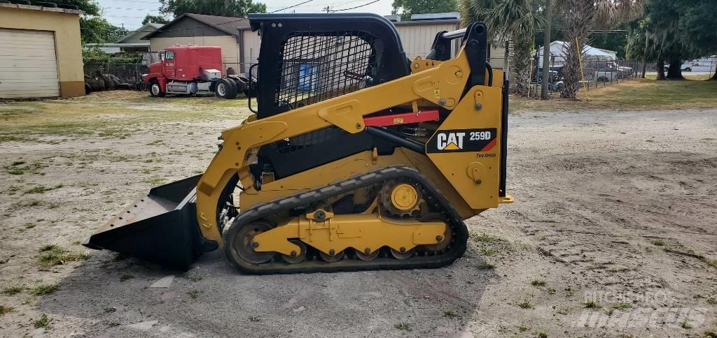 CAT 259 D Šmykom riadené nakladače