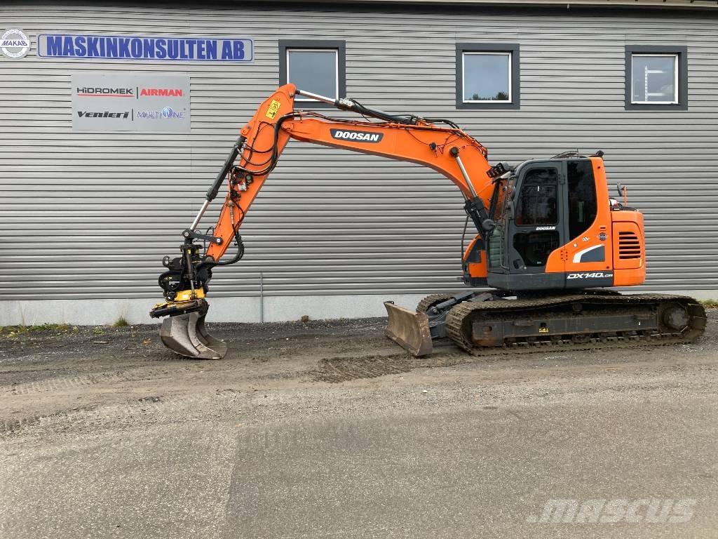 Doosan DX 140 LCR Pásové rýpadlá