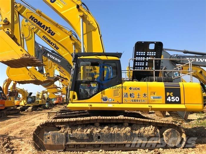 Komatsu PC 450-7 Pásové rýpadlá