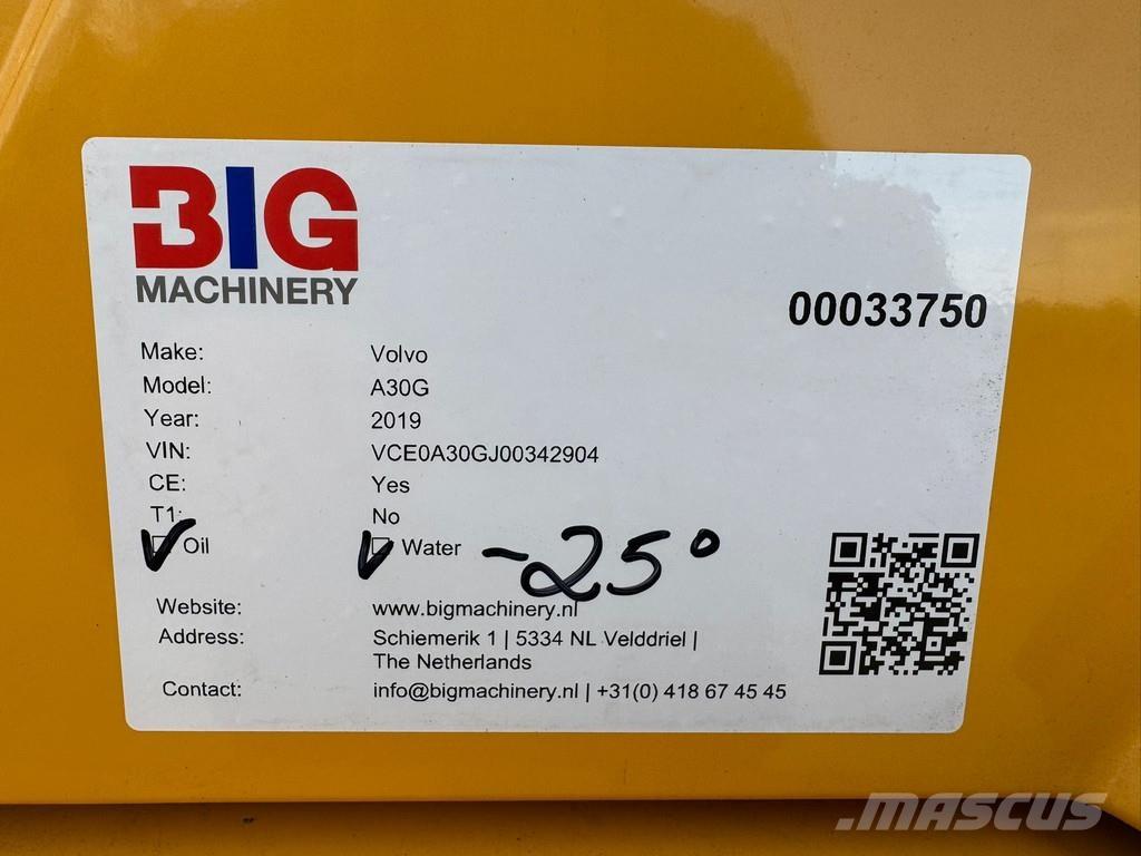 Volvo A30G Kĺbové nákladné autá