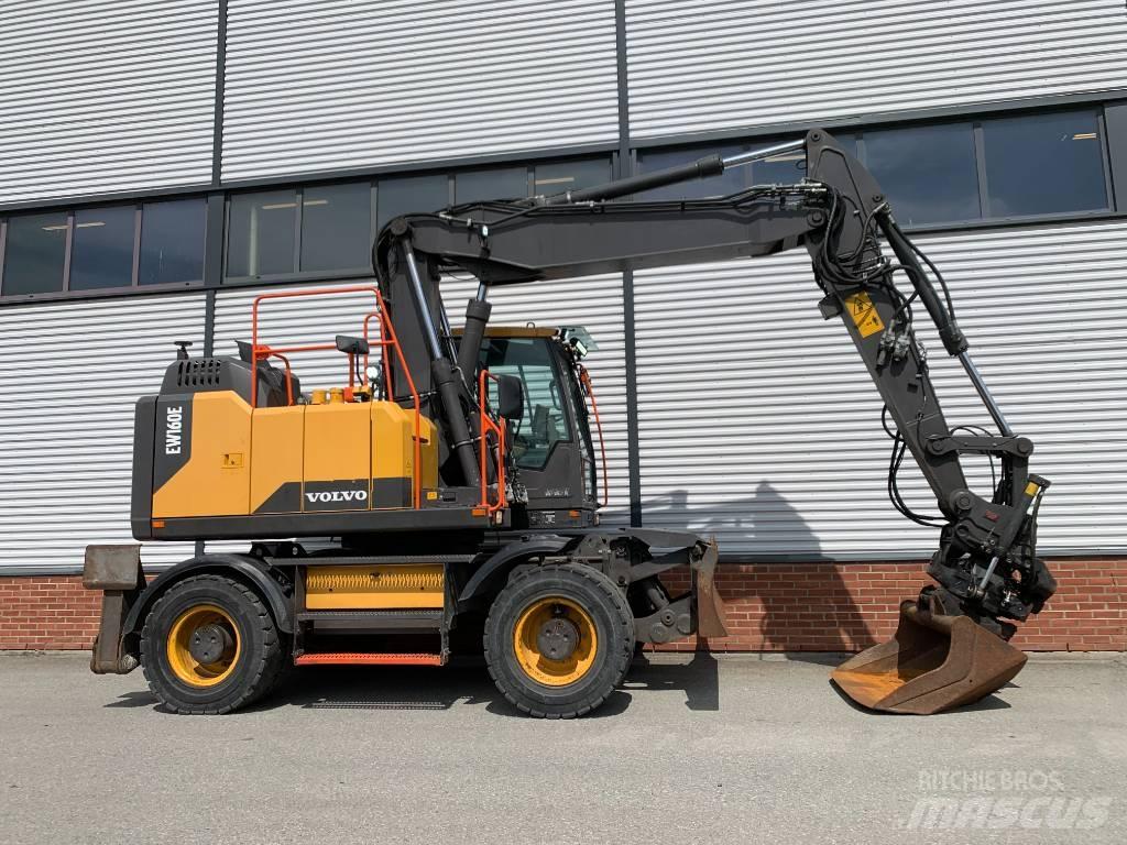 Volvo EW 160 E Kolesové rýpadlá