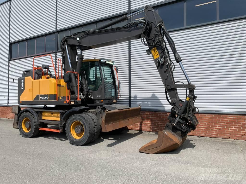 Volvo EW 160 E Kolesové rýpadlá