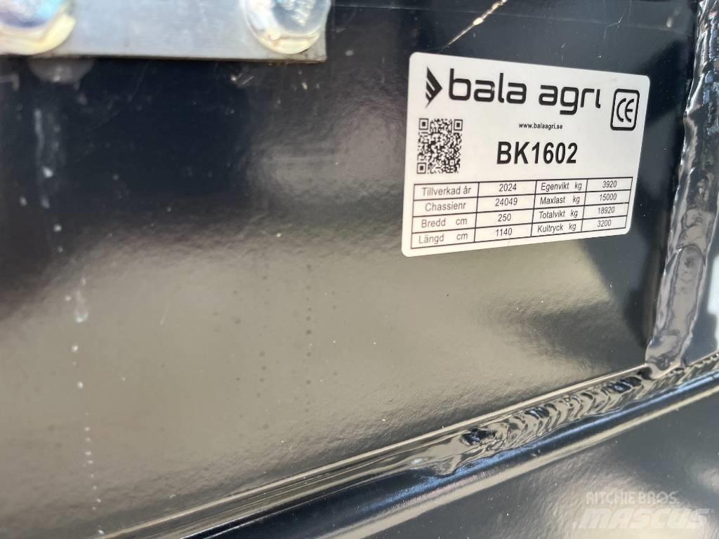 Bala BK 1602 Prívesy na balíky