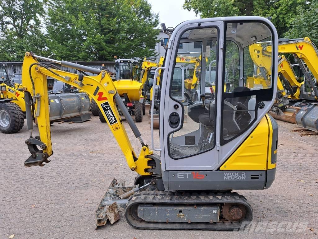 Wacker Neuson ET16 Pásové rýpadlá