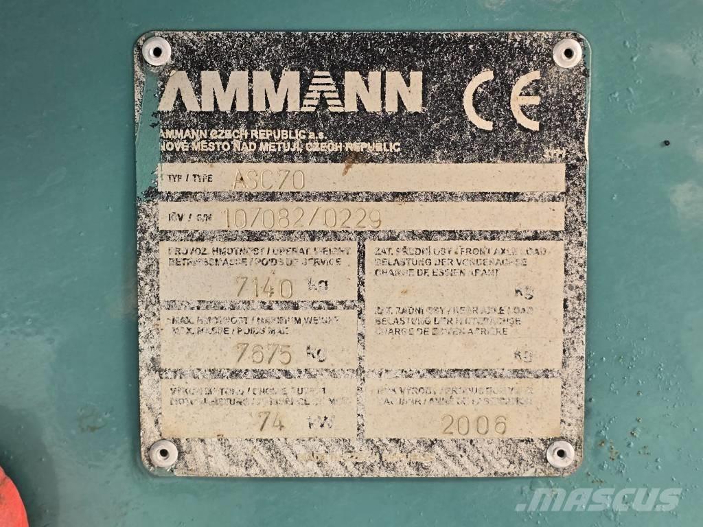 Ammann ASC 70 Kombinované valce