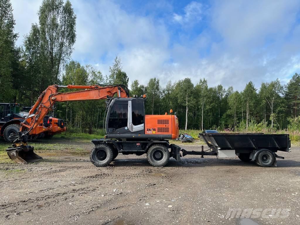 Hitachi ZX140W-3 Kolesové rýpadlá