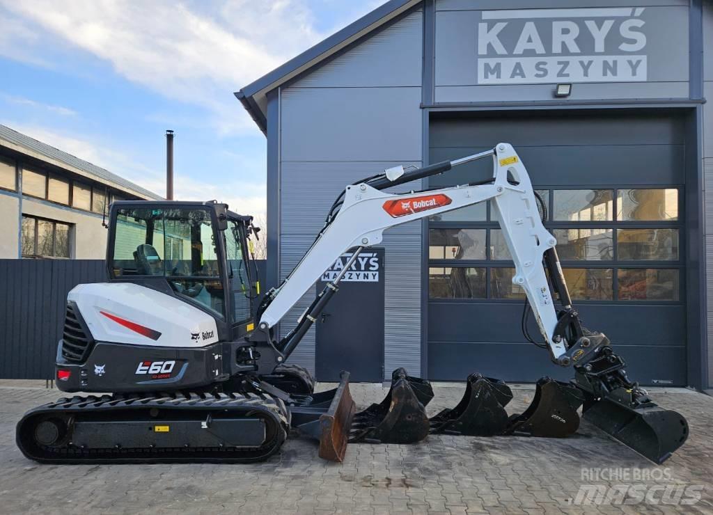 Bobcat E 60 Mini rýpadlá < 7t