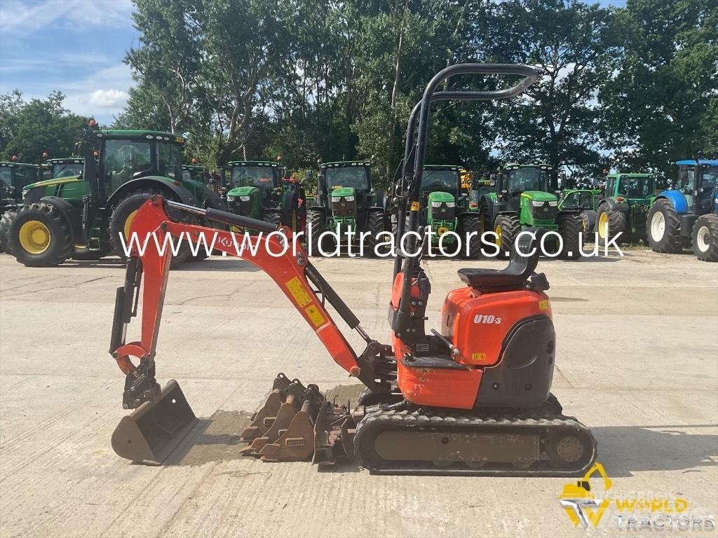 Kubota U 10-3 Mini rýpadlá < 7t