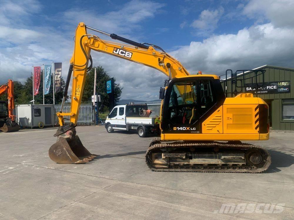 JCB 140 X LC Pásové rýpadlá