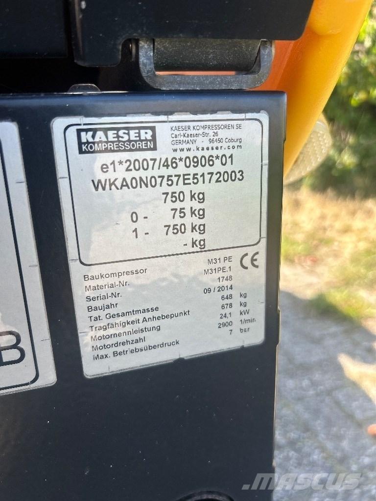 Kaeser M 31 PE Kompresory