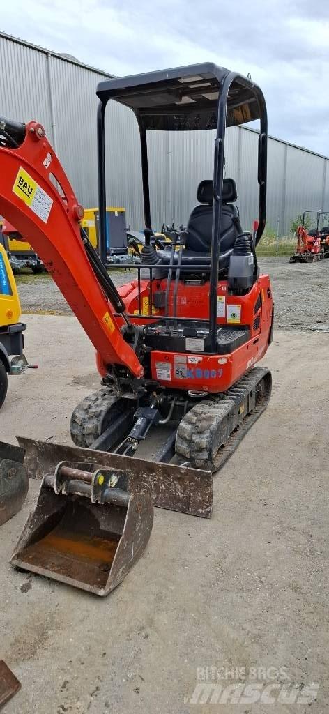 Kubota U 17-3 Mini rýpadlá < 7t