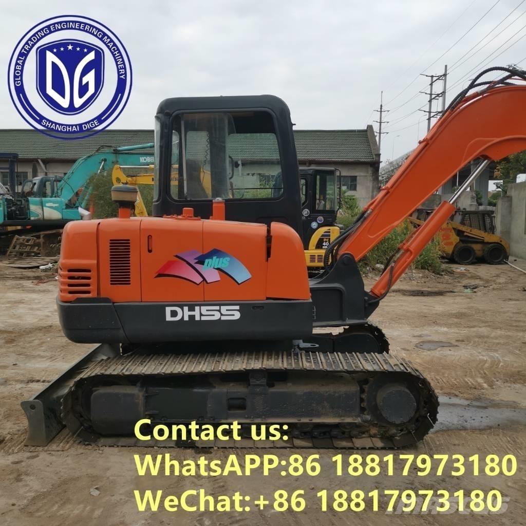 Doosan DH55 Mini rýpadlá < 7t