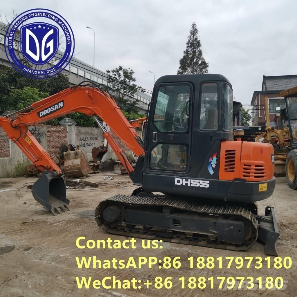 Doosan DH55 Mini rýpadlá < 7t