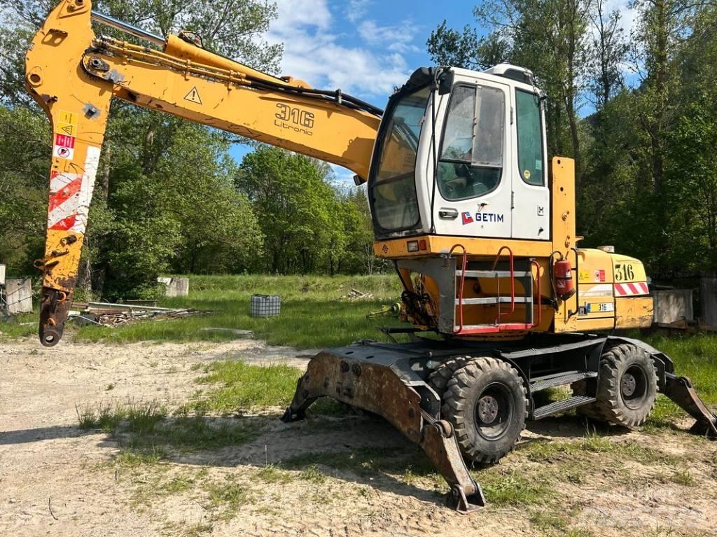 Liebherr A 316 Stroje pre manipuláciu s odpadom