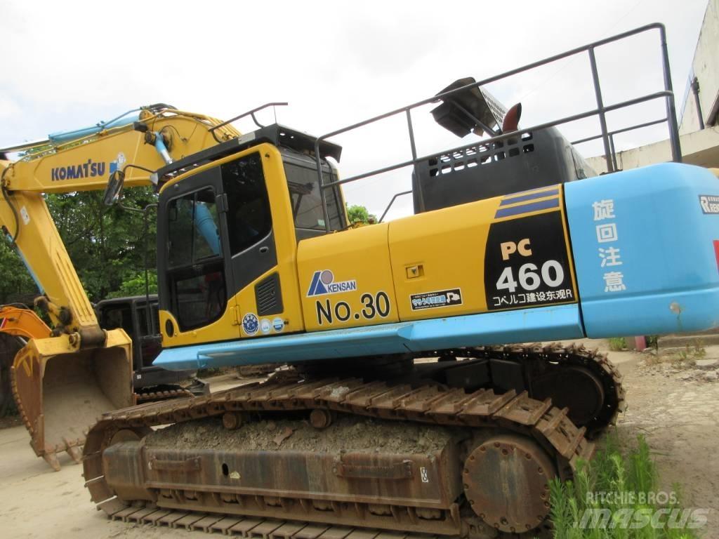 Komatsu PC460 Pásové rýpadlá
