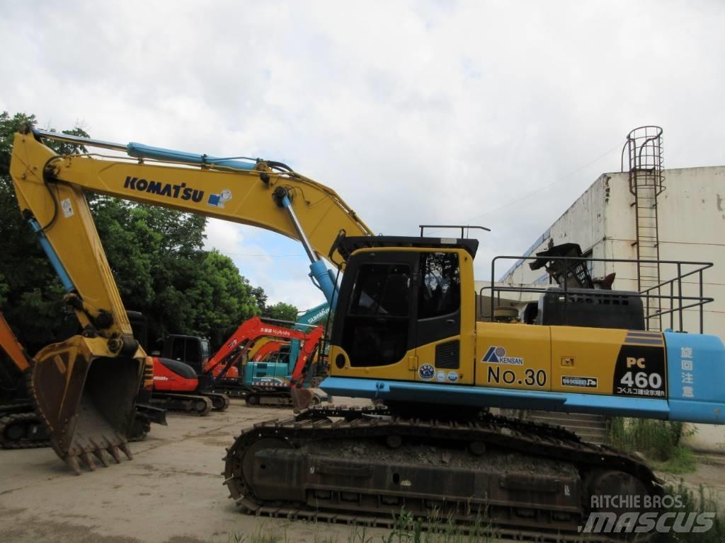 Komatsu PC460 Pásové rýpadlá