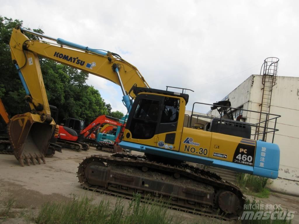 Komatsu PC460 Pásové rýpadlá