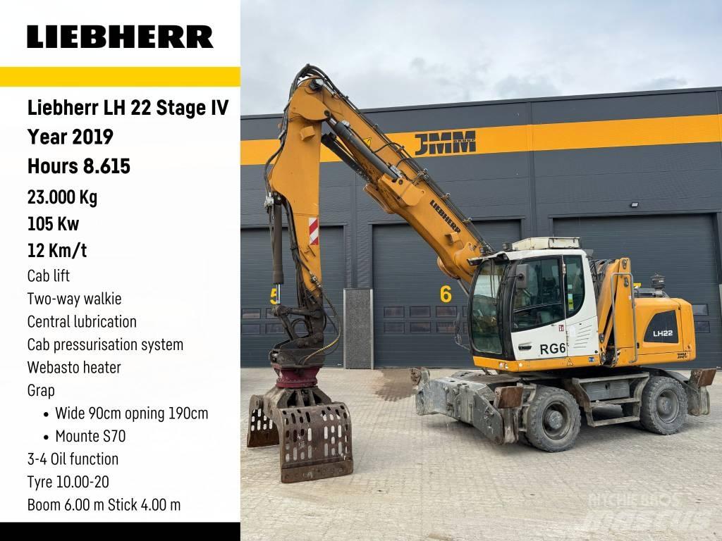 Liebherr LH 22 Stroje pre manipuláciu s odpadom