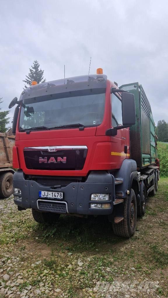 MAN TGS + Neuson 1266 Štiepkovače