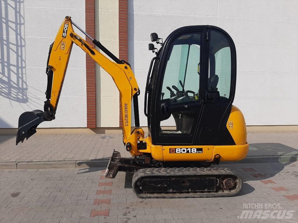 JCB 8018 CTS Mini rýpadlá < 7t