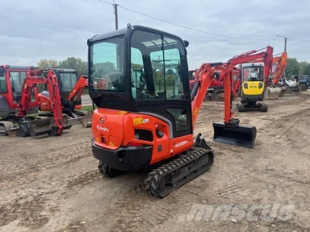 Kubota KX 019-4 Mini rýpadlá < 7t