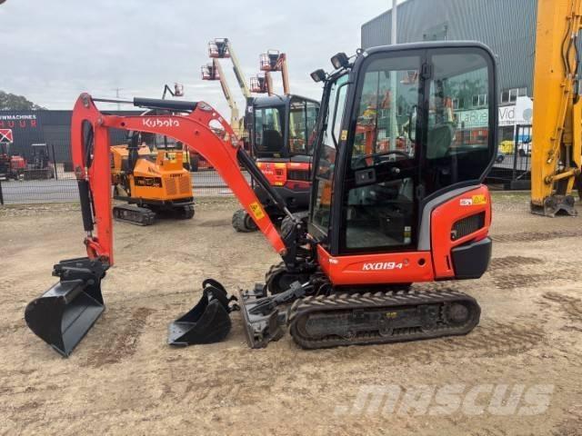 Kubota KX 019-4 Mini rýpadlá < 7t