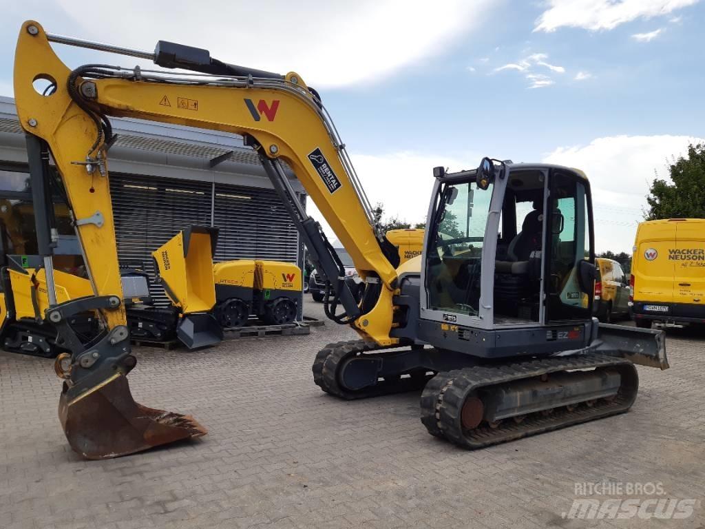 Wacker Neuson EZ80 Pásové rýpadlá