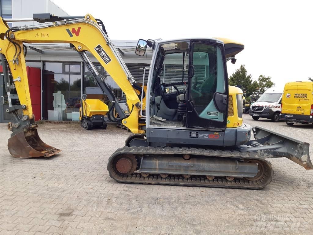 Wacker Neuson EZ80 Pásové rýpadlá