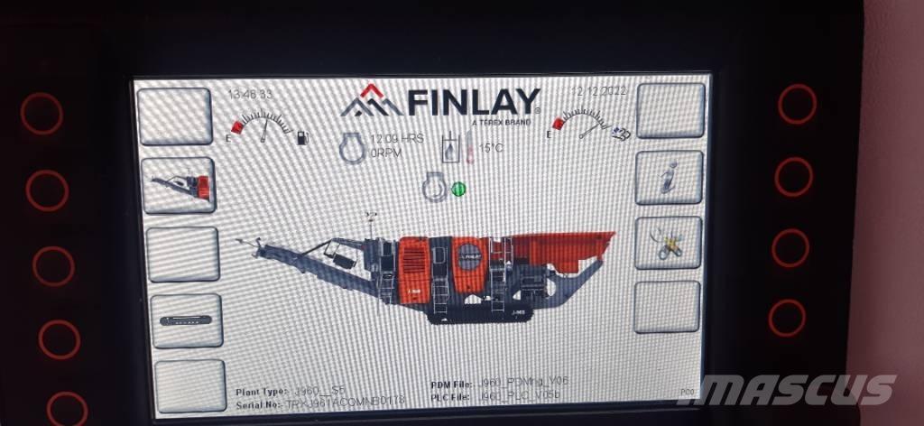 Terex Finlay J-960A Mobilné drviče