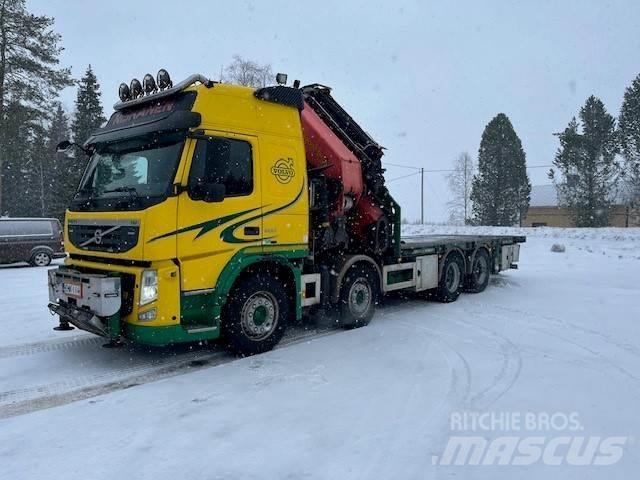 Volvo FM 13 8*4 Autožeriavy, hydraulické ruky