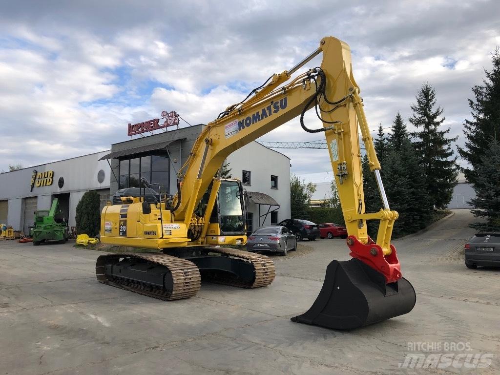 Komatsu PC210LC-11 Pásové rýpadlá