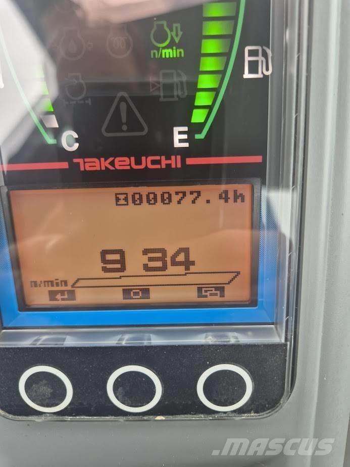 Takeuchi TB225 V0B Mini rýpadlá < 7t