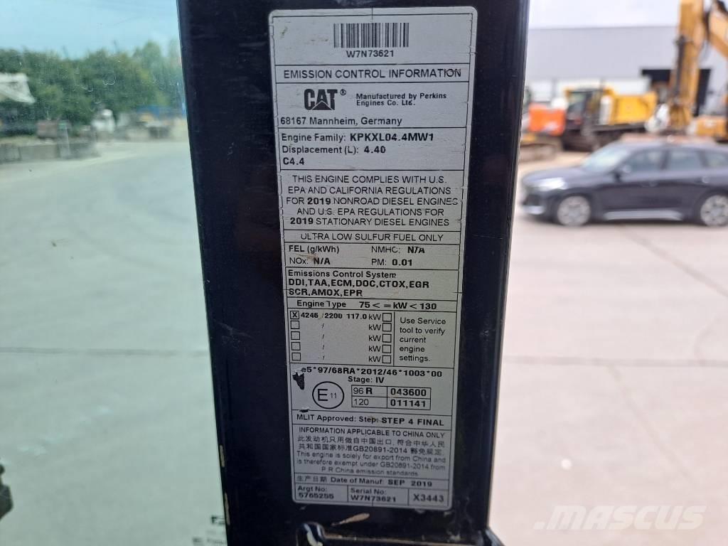 CAT M 315 F Kolesové rýpadlá