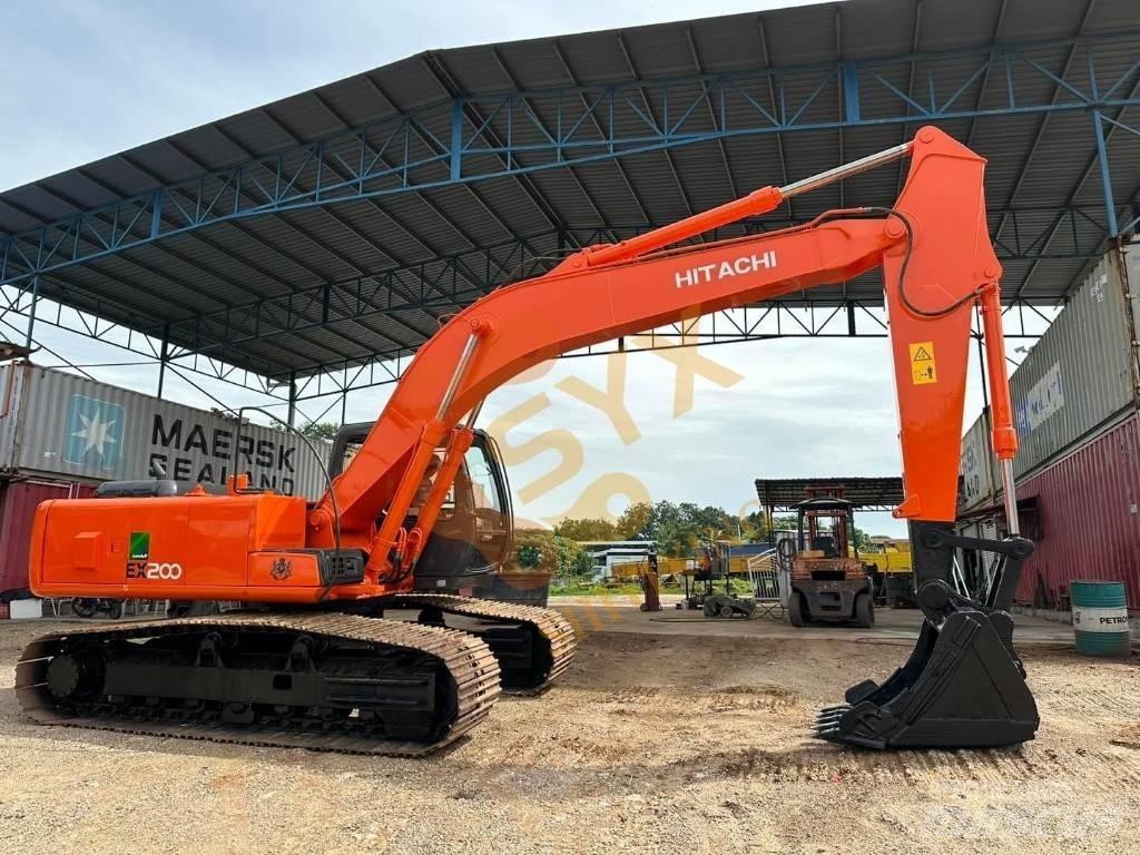 Hitachi ZX 200 Pásové rýpadlá