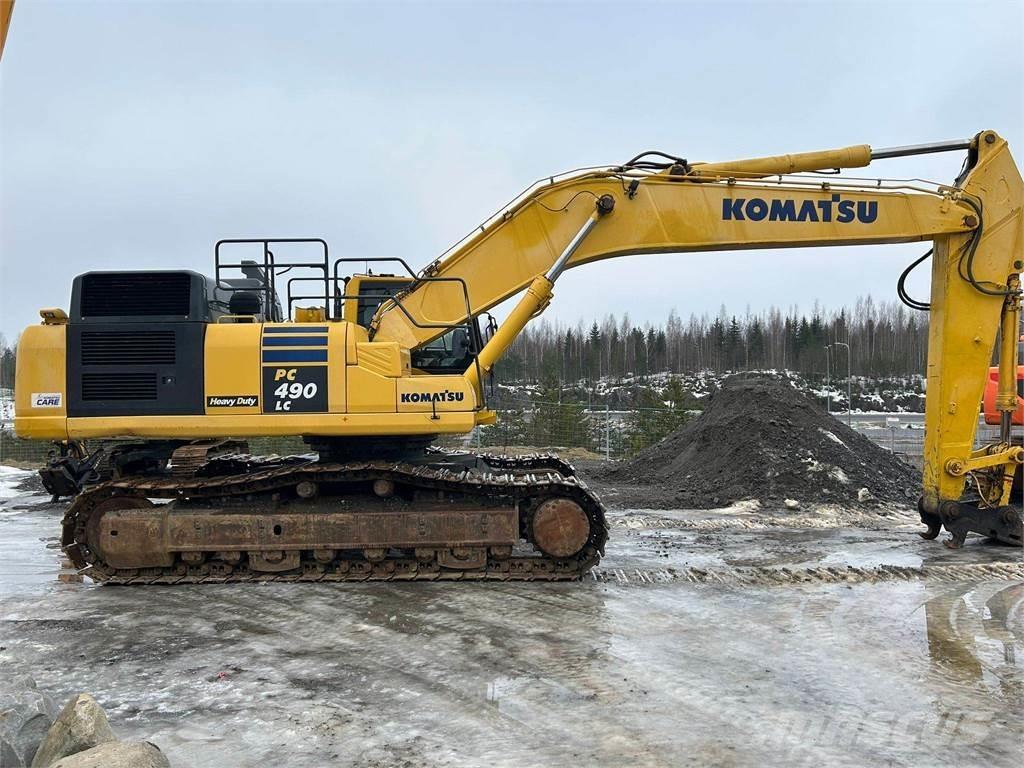 Komatsu PC490LC-11 Pásové rýpadlá