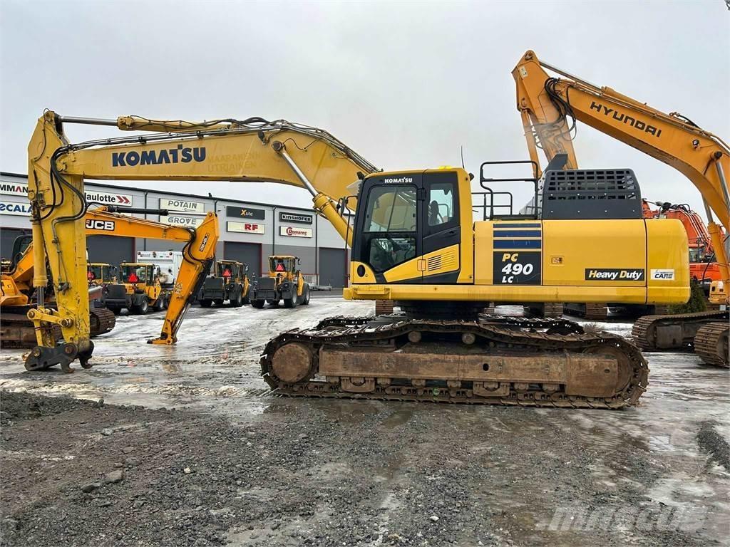 Komatsu PC490LC-11 Pásové rýpadlá