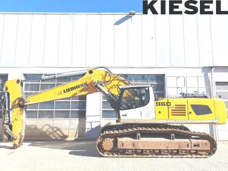 Liebherr R 960 SME Pásové rýpadlá