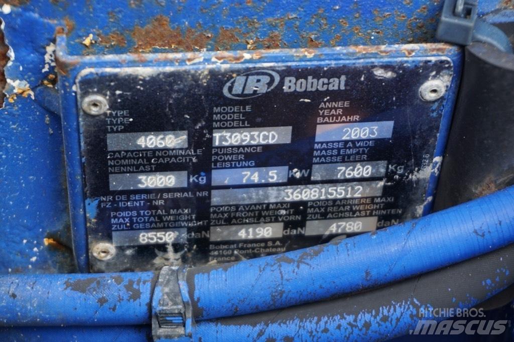 Bobcat T 3093 Teleskopické manipulátory