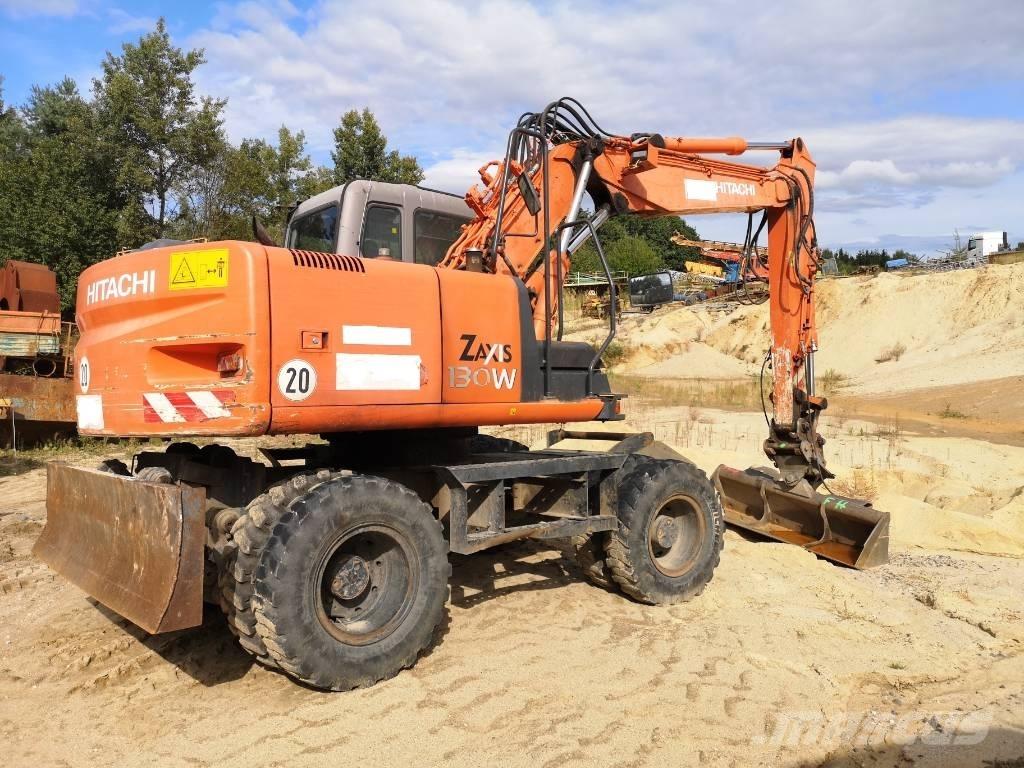 Hitachi ZX 130 W Kolesové rýpadlá