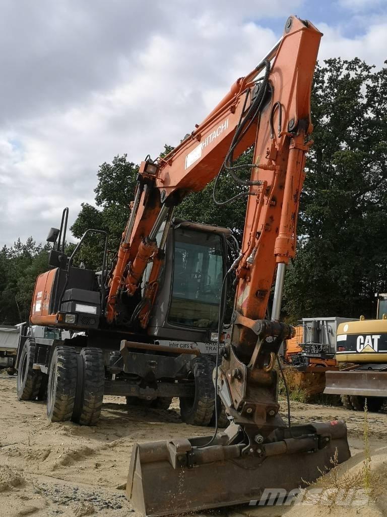 Hitachi ZX 130 W Kolesové rýpadlá
