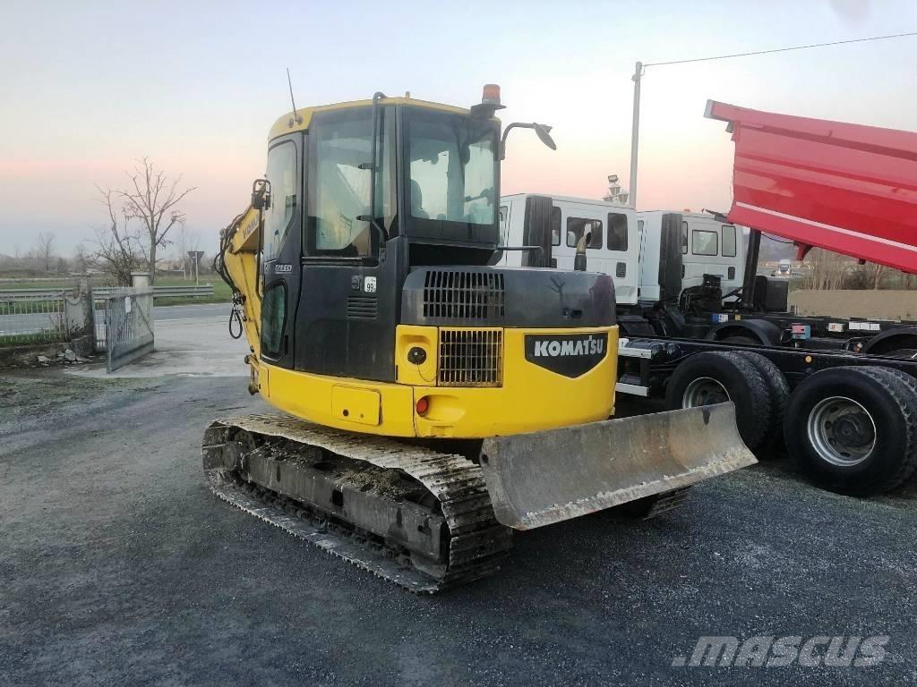 Komatsu PC 88 MR Pásové rýpadlá